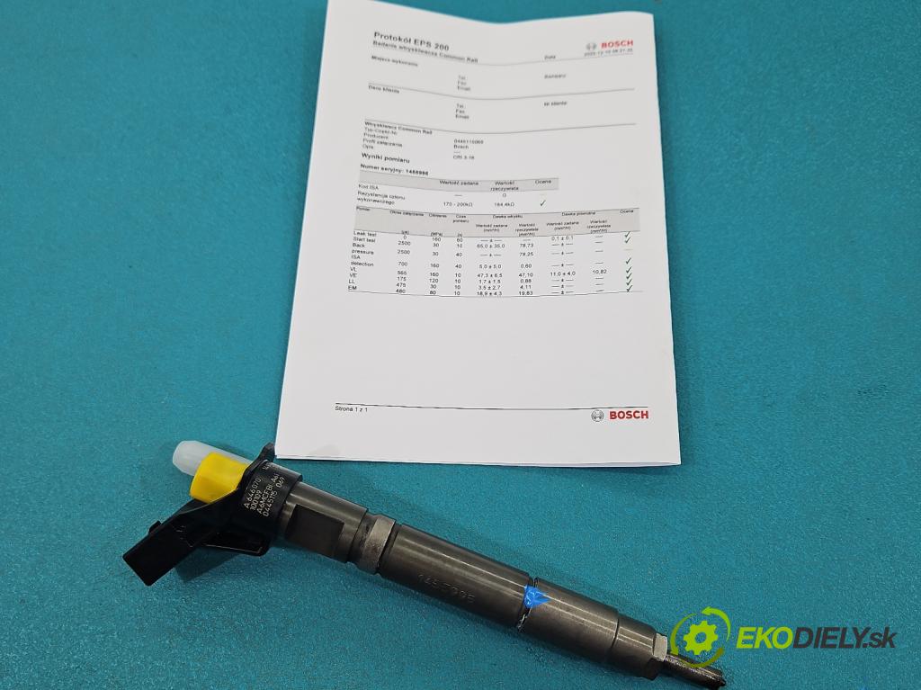 Mercedes Vito W639 2003-2014 2.2 CDI 95 HP manual 70 kW 2148 cm3 5- vstrek 0445115069 (Vstrekovač paliva)