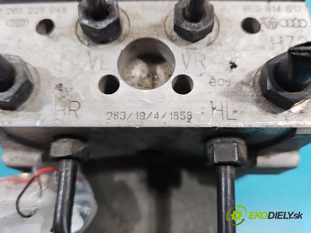 Audi A4 B6 2000-2004 2.5 tdi 155 HP automatic 114 kW 2496 cm3 5- čerpadlo abs 0265950011 (Pumpa ABS)