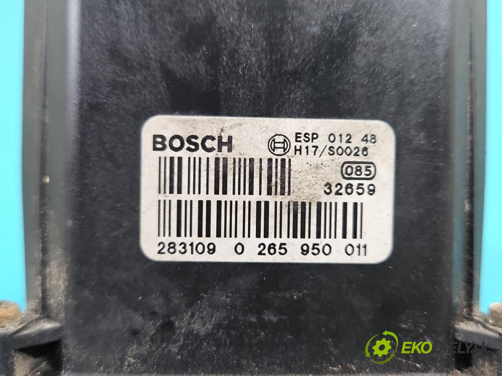 Audi A4 B6 2000-2004 2.5 tdi 155 HP automatic 114 kW 2496 cm3 5- čerpadlo abs 0265950011 (Pumpa ABS)