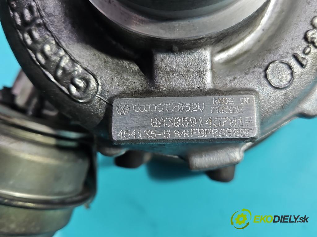 Audi A4 B6 2000-2004 2.5 tdi 155 HP automatic 114 kW 2496 cm3 5- turbodúchadlo, turbo 454135-5 (Turbodúchadlo (kompletné))