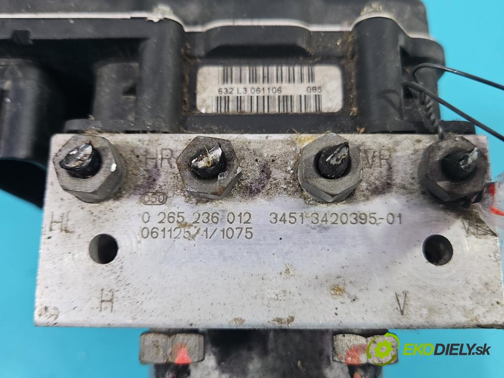 Bmw X3 E83 2003-2010 2.0d (M47): 150 HP manual 110 kW 1995 cm3 5- čerpadlo abs 0265950489 (Pumpa ABS)