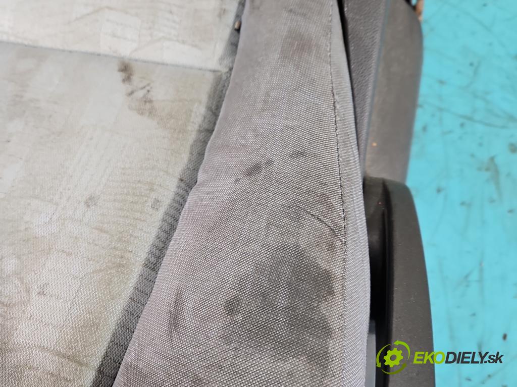 Skoda Fabia I 1999-2007 1.9 sdi 64 HP manual 47 kW 1896 cm3 5- Sedačka ľavý  (Sedadlo)