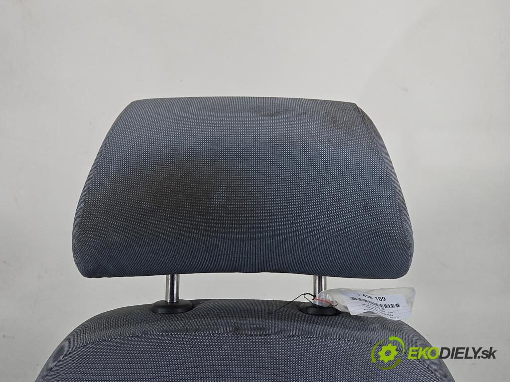 Skoda Fabia I 1999-2007 1.9 sdi 64 HP manual 47 kW 1896 cm3 5- Sedačka ľavý  (Sedadlo)