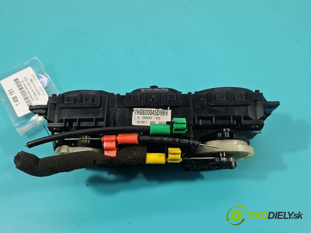 Vw Transporter T5 2003-2015 1.9 tdi 105 HP manual 77 kW 1900 cm3 5- panel kúrenia 7H0820045D9B9