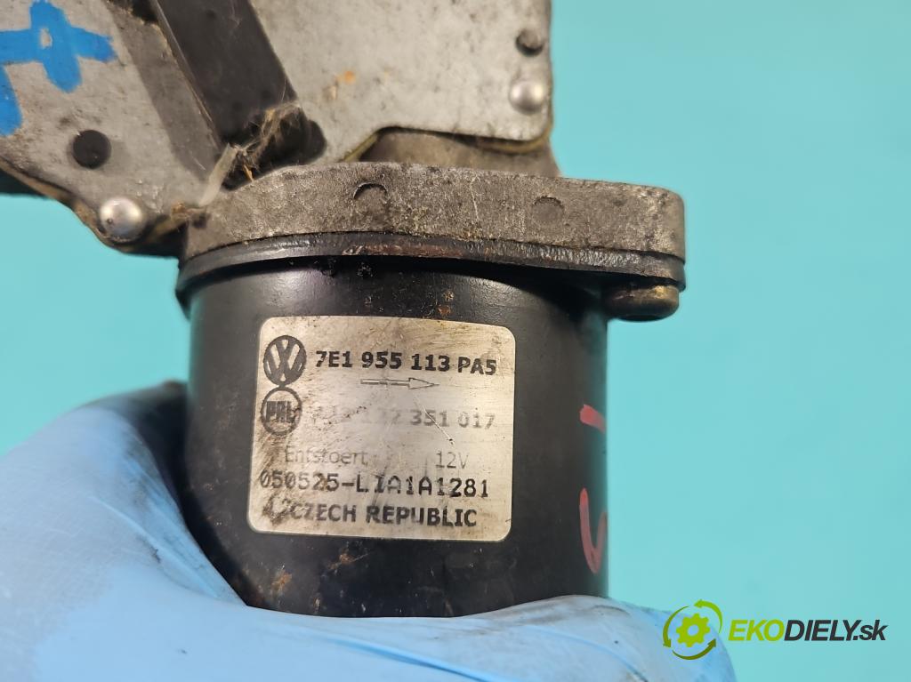 Vw Transporter T5 2003-2015 1.9 tdi 105 hp manual 77 kW 1900 cm3 5- motor stěračů přední 7E1955113