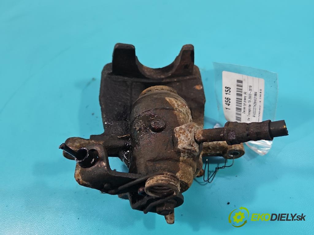 Vw Transporter T5 2003-2015 1.9 tdi 105 HP manual 77 kW 1900 cm3 5- brzdič zadné pravý  (Kľučka dverí ostatné)