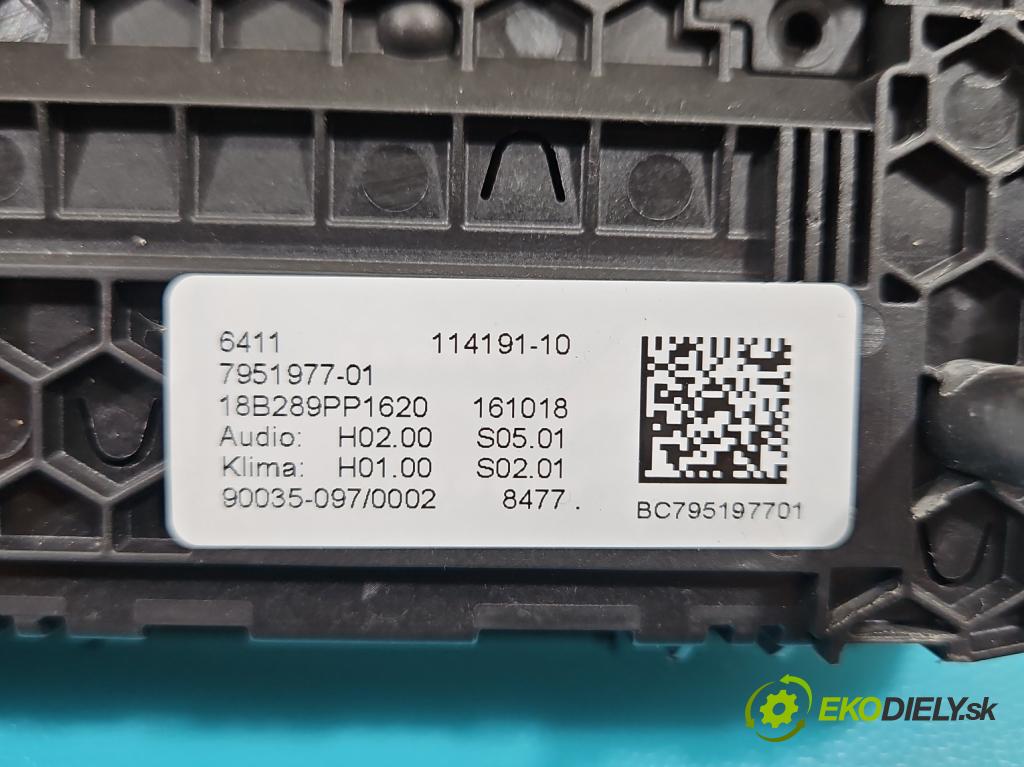 Bmw X3 G01 2017-2024 2.0d 190 HP automatic 140 kW 1995 cm3 5- panel kúrenia 7951977-01