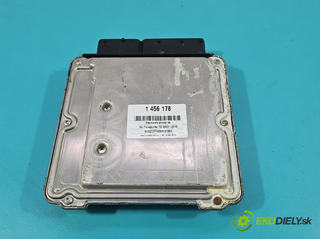 Vw Transporter T5 2003-2015 1.9 tdi 105 HP manual 77 kW 1900 cm3 5- riadiaca jednotka motora 038906016N