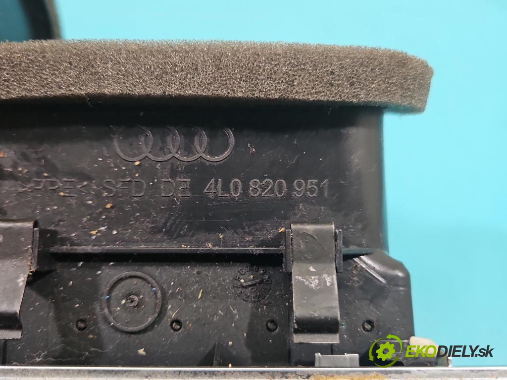 Audi Q7 2005-2015 4.2 V8 FSI automatic 257 kW 4163 cm3 5- Mřížka: kúrenia stredová 4L0820951 (Mriežka kúrenia (fukár))