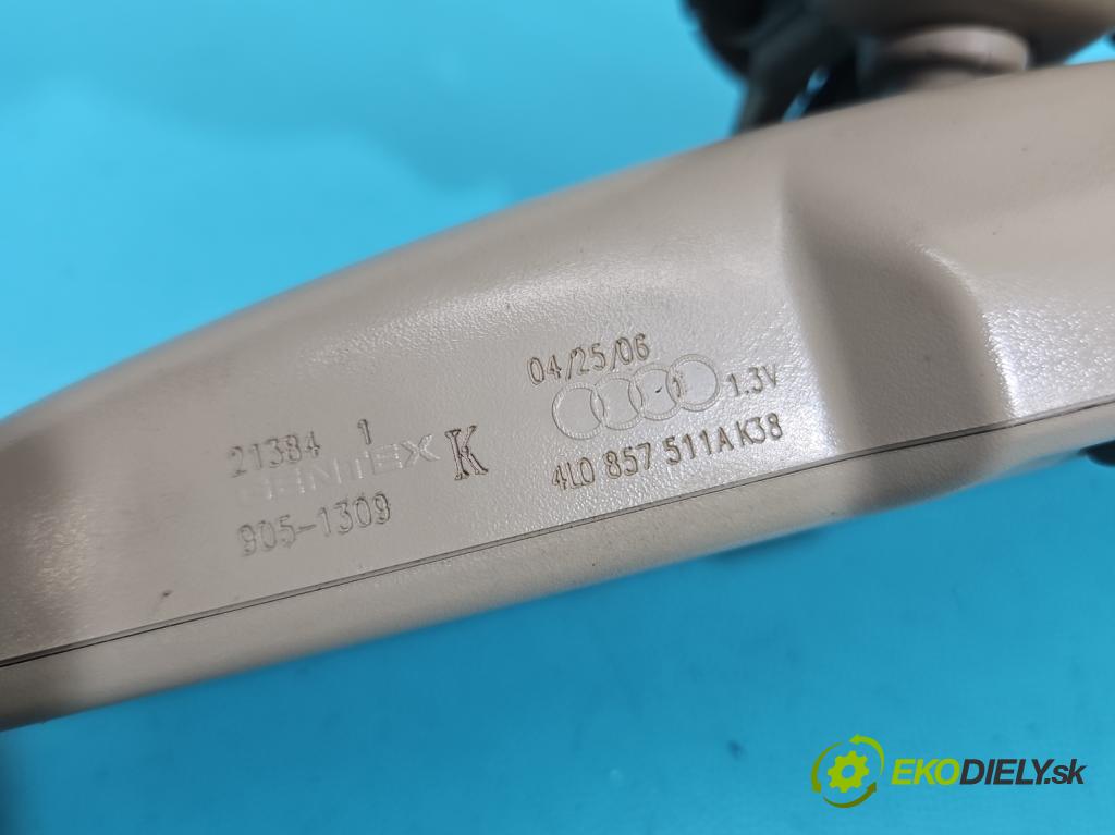 Audi Q7 2005-2015 4.2 V8 FSI automatic 257 kW 4163 cm3 5- zrkadlo uvnitř: 4L0857511AK (Spätné zrkadlo vnútorné)