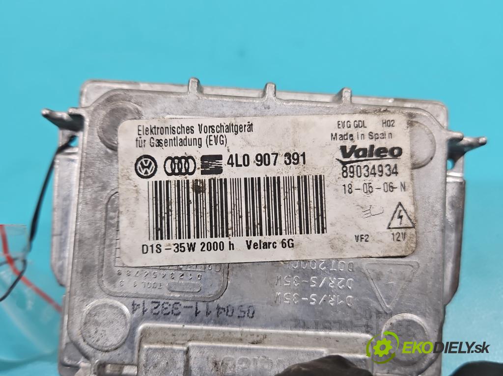 Audi Q7 2005-2015 4.2 V8 FSI automatic 257 kW 4163 cm3 5- střídač: xenon 4L0907391 (Riadiaca jednotka xenónu)