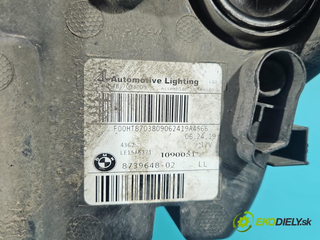 Bmw X3 G01 2017-2024 2.0d 190 HP automatic 140 kW 1995 cm3 5- Reflektor: pravý 8739648 (Svetlo predné pravé)