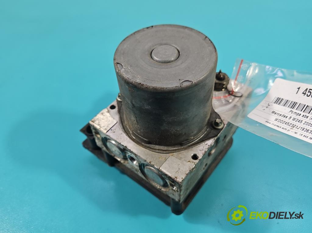 Mercedes B W245 2005-2011 1.7 16V 116 HP manual 85 kW 1699 cm3 5- čerpadlo abs A0064310812 (Pumpa ABS)