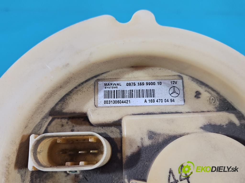 Mercedes B W245 2005-2011 1.7 16V 116 hp manual 85 kW 1699 cm3 5- čerpadlo paliva A1694700494