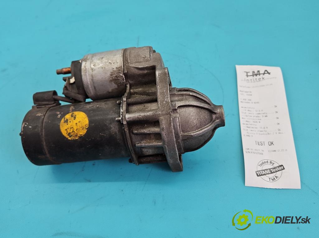 Mercedes B W245 2005-2011 1.7 16V 116 HP manual 85 kW 1699 cm3 5- štartér  (Štartér)
