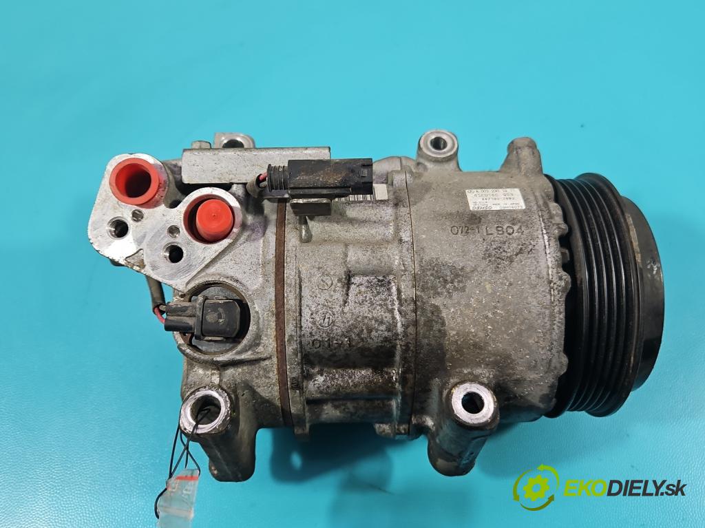 Mercedes B W245 2005-2011 1.7 16V 116 HP manual 85 kW 1699 cm3 5- Kompresor: klimatizácie A0022301311 (Kompresor klimatizácie)