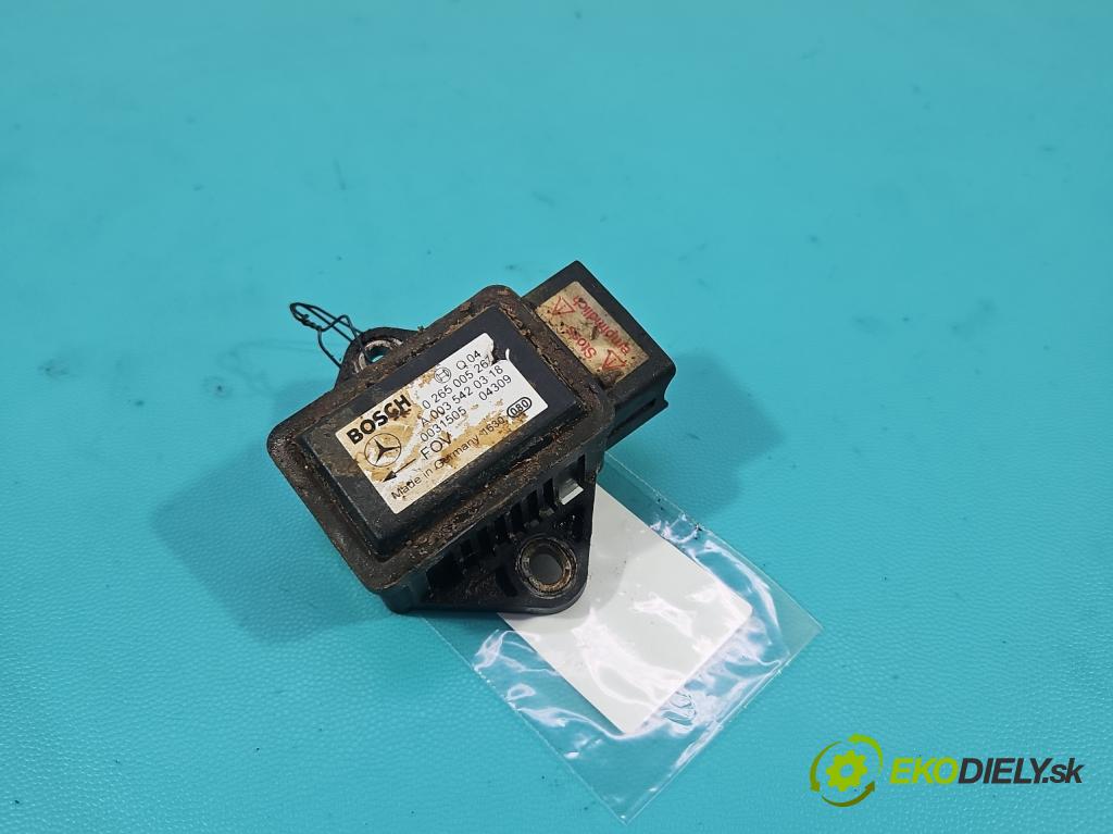 Mercedes A W169 2004-2012 1.7 116 hp manual 85 kW 1699 cm3 5- snímač ESP 0265005267