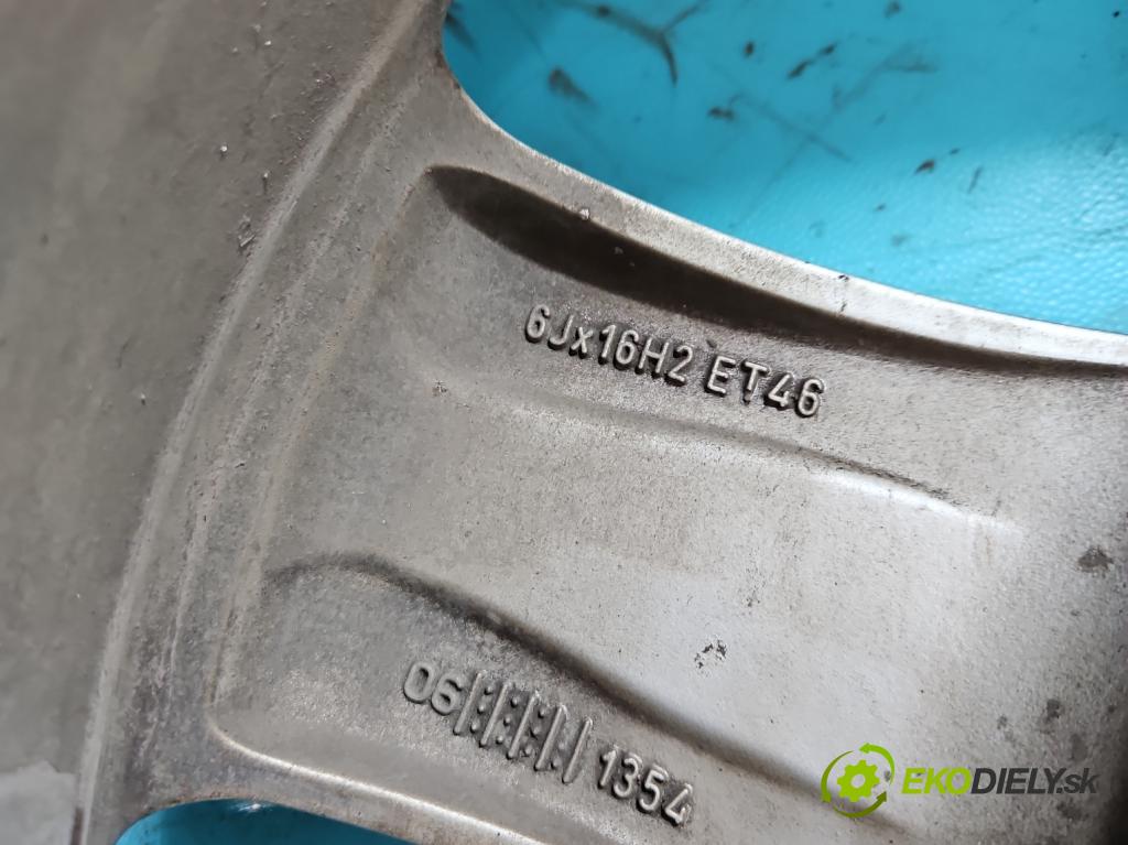 Mercedes B W245 2005-2011 1.7 16V 116 HP manual 85 kW 1699 cm3 5- Felga hliník: 16" komplet