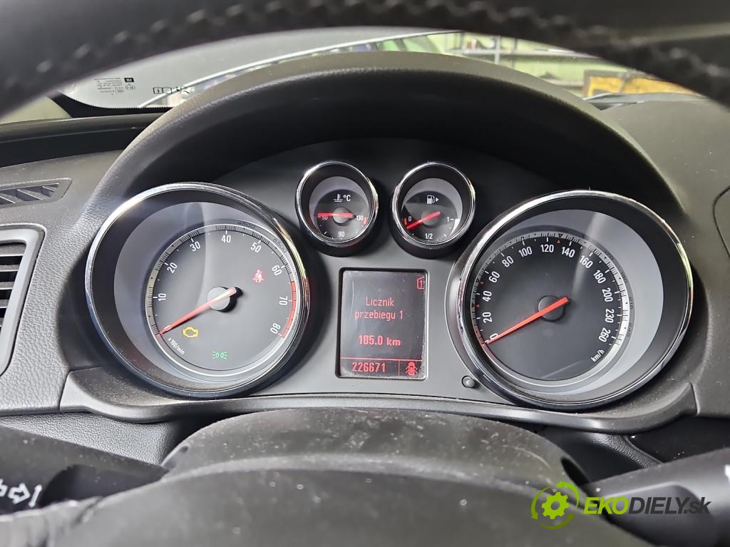 Opel Insignia A 2008-2017 2.0 T 220KM manual 162 kW 1998 cm3 4- prístrojovka/ budíky 12844144 (Prístrojová doska)