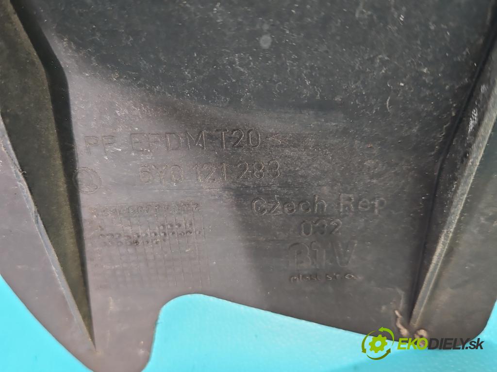 Skoda Fabia I 1999-2007 1.9 sdi 64 hp manual 47 kW 1896 cm3 5- stěna přední 6Y0121283 (Výztuhy přední)