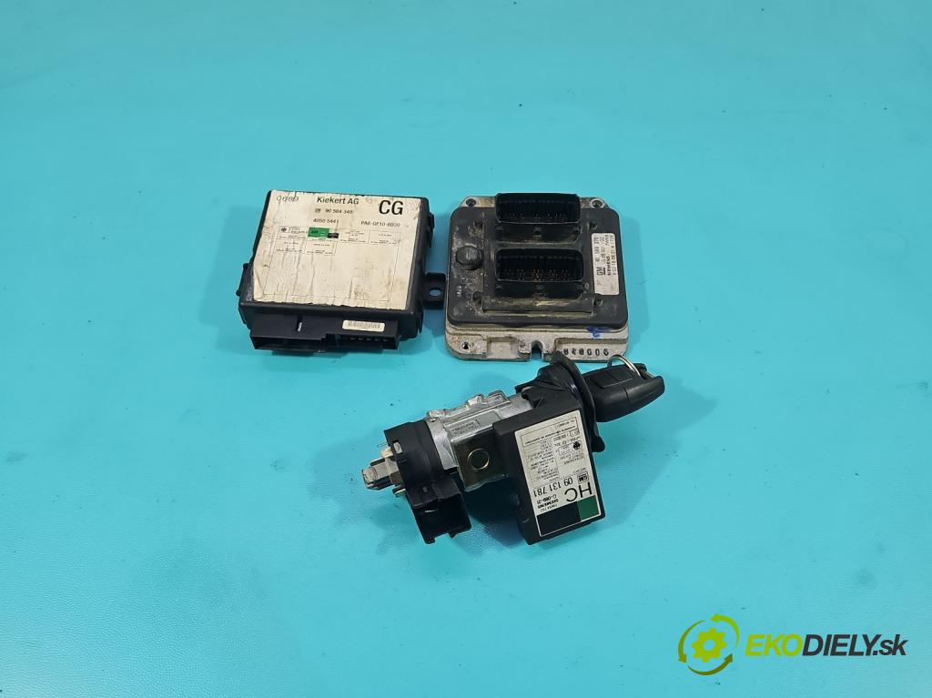 Opel Vectra B 1995-2002 1.8 16V 116 HP manual 85 kW 1796 cm3 4- riadiaca jednotka motora 90569370
