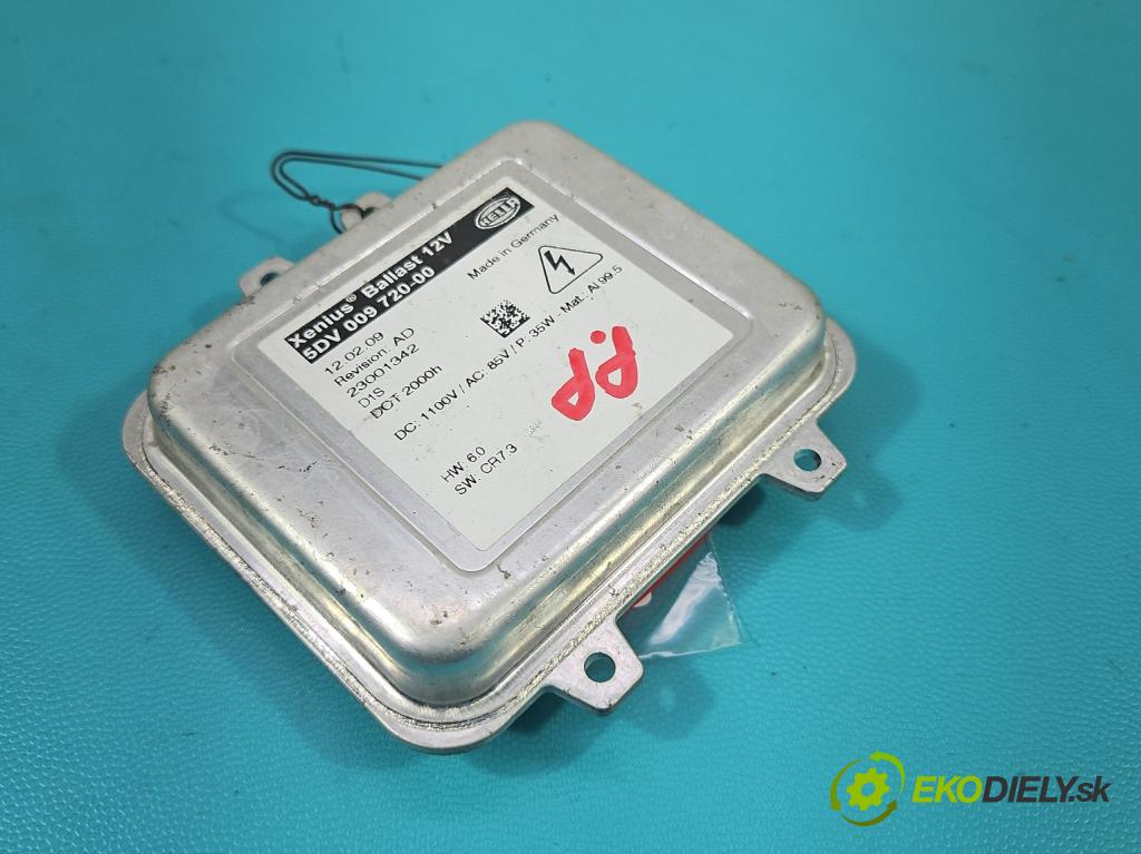 Opel Insignia A 2008-2017 2.0 T 220KM manual 162 kW 1998 cm3 4- střídač: xenon 5DV009720-00 (Riadiaca jednotka xenónu)