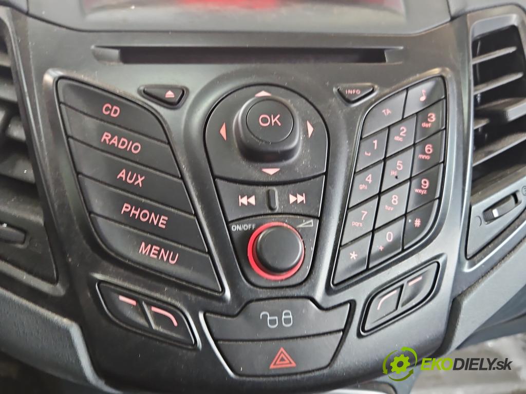 Ford Fiesta Mk7 2008-2017 1.4 tdci 70 HP manual 51,5 kW 1399 cm3 3- Radio originál AA6T-18C815-AD