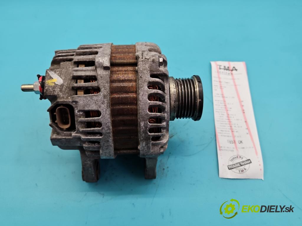 Nissan Qashqai I J10 2006-2013 2.0 16V 141 HP manual 104 kW 1997 cm3 5- Alternator 23100JD21A (Alternátor)