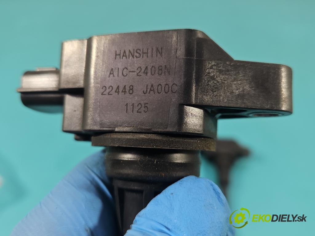 Nissan Qashqai I J10 2006-2013 2.0 16V 141 HP manual 104 kW 1997 cm3 5- cievka zapaľovacia 22448-JA00C (Zapaľovacia cievka)