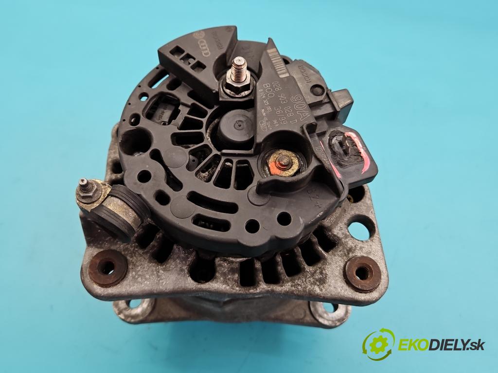 Vw Golf IV 1997-2003 1.4 16V 75 HP manual 55 kW 1390 cm3 5- Alternator 028903028D (Alternátor)