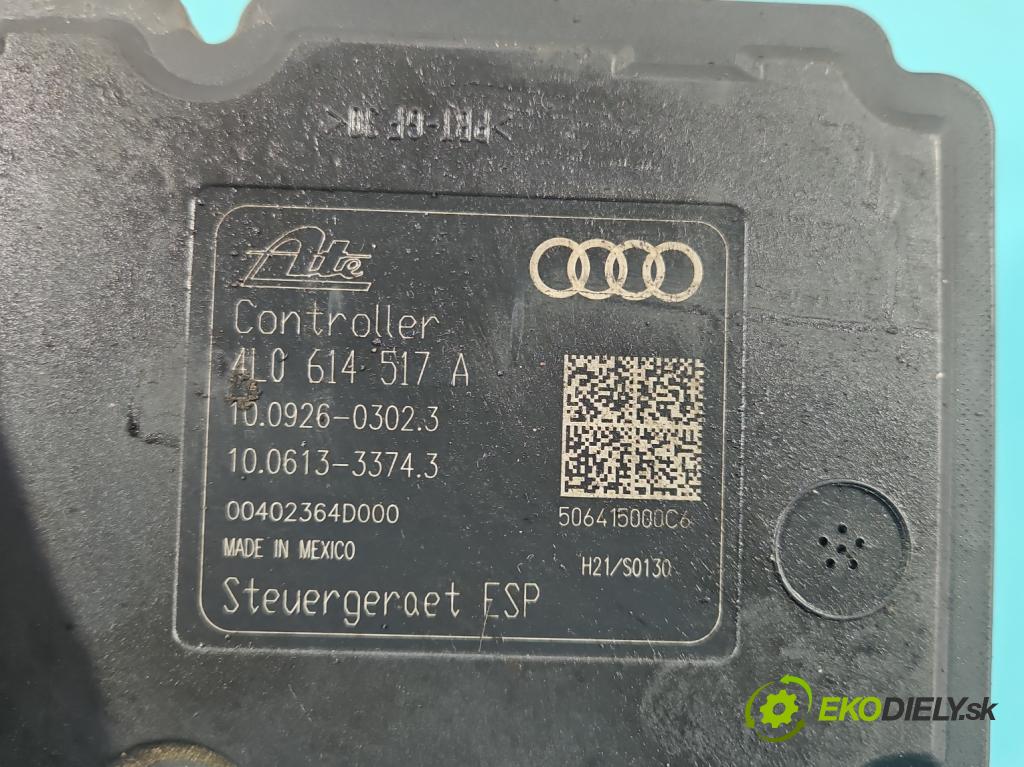 Audi Q7 2005-2015 4.2 V8 FSI automatic 257 kW 4163 cm3 5- čerpadlo abs 4L0614517A (Pumpa ABS)