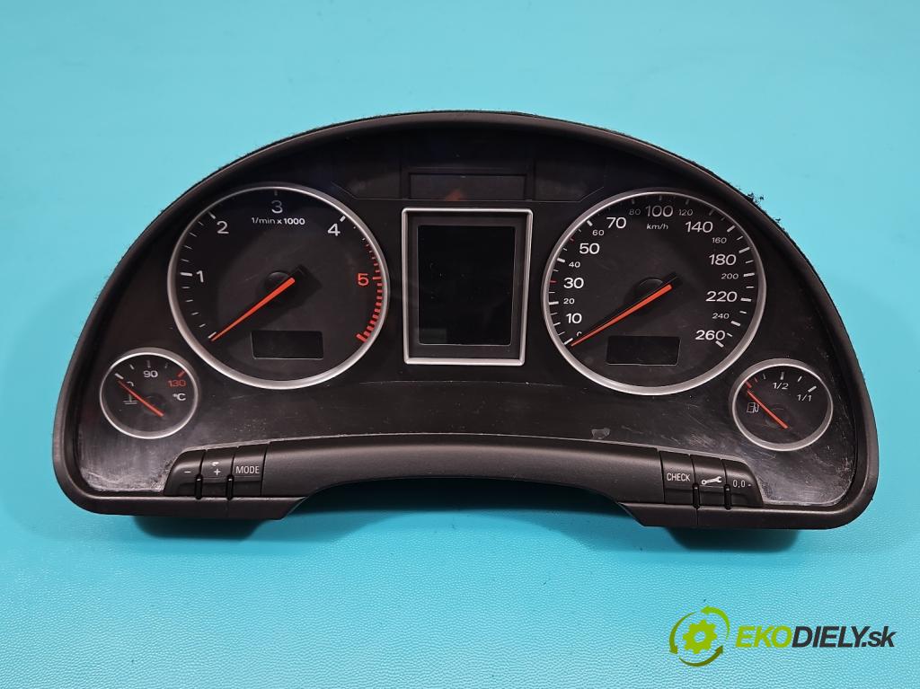 Audi A4 B6 2000-2004 1.9 tdi 131 HP manual 96 kW 1896 cm3 5- prístrojovka/ budíky 0263626135 (Prístrojová doska)