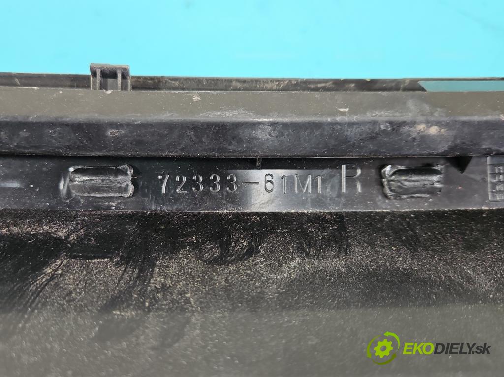 Suzuki SX4 S-Cross 2013-2021 1.4 T 140 HP automatic 103 kW 1373 cm3 5- torpédo 72333-61M1R (Torpédo (plast pod čelným sklom))