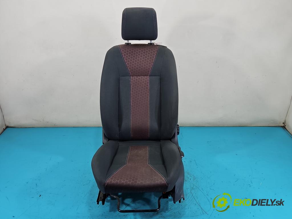 Ford Fiesta Mk7 2008-2017 1.4 tdci 70 HP manual 51,5 kW 1399 cm3 3- Sedačka ľavý  (Sedadlo)