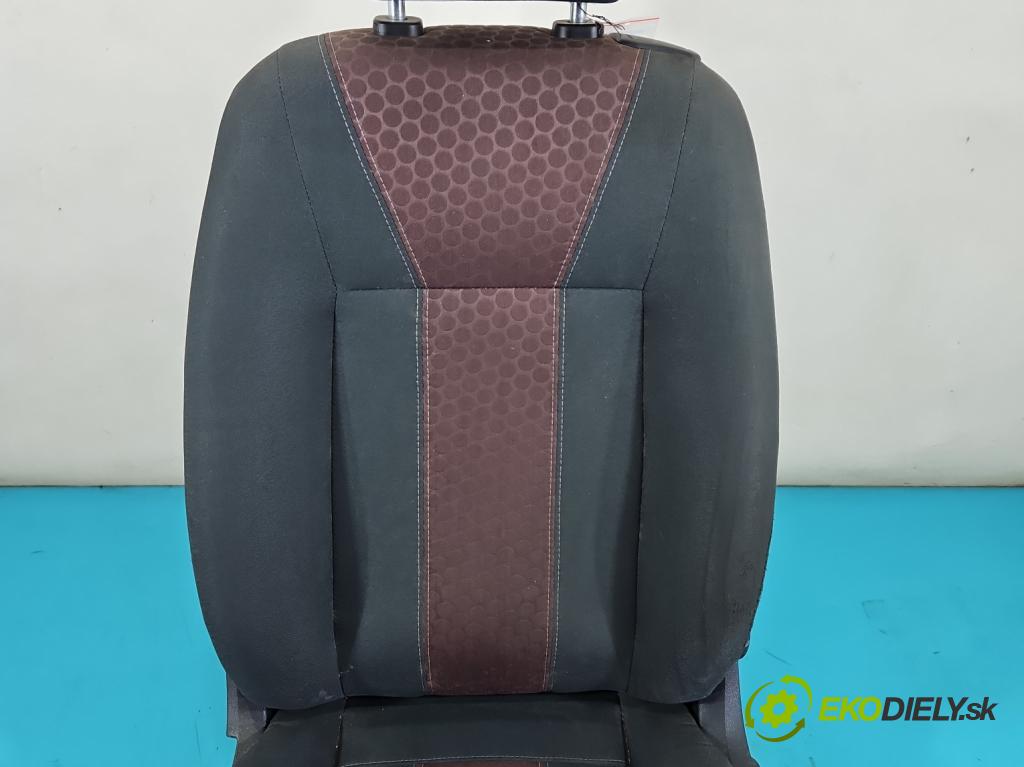 Ford Fiesta Mk7 2008-2017 1.4 tdci 70 HP manual 51,5 kW 1399 cm3 3- Sedačka ľavý  (Sedadlo)