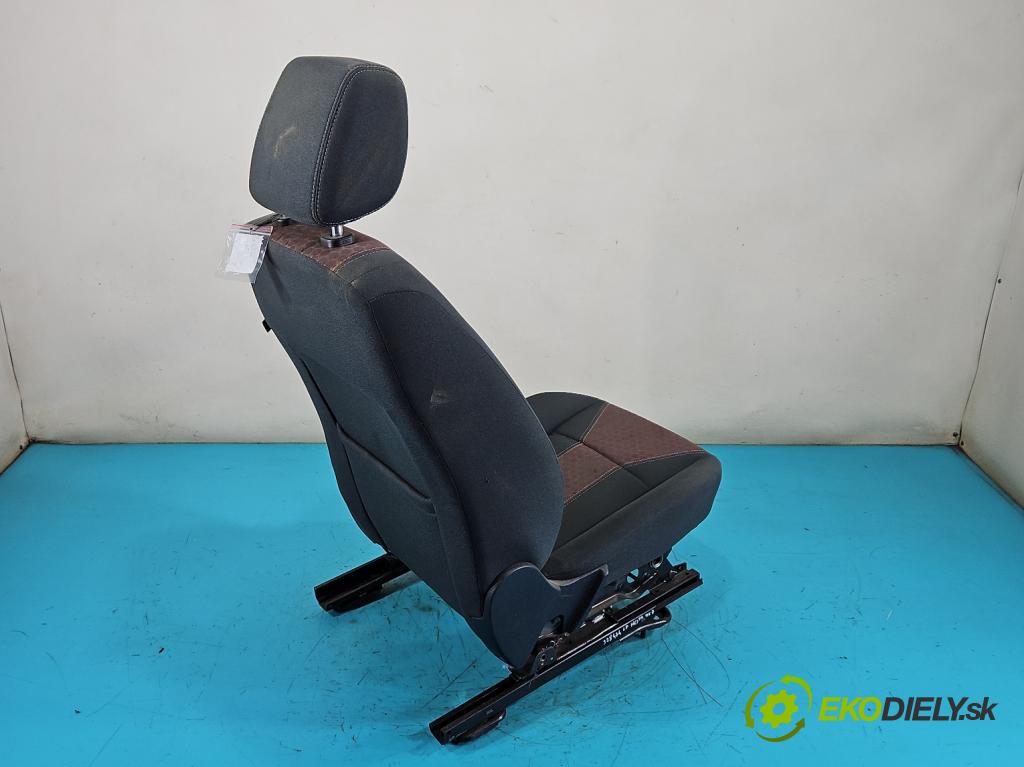 Ford Fiesta Mk7 2008-2017 1.4 tdci 70 HP manual 51,5 kW 1399 cm3 3- Sedačka ľavý  (Sedadlo)