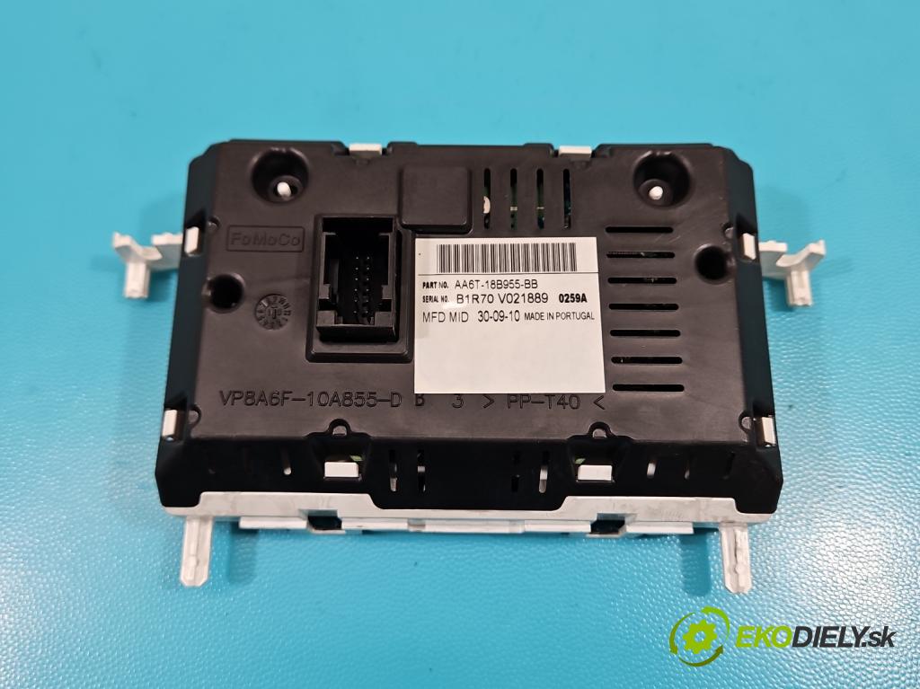 Ford Fiesta Mk7 2008-2017 1.4 tdci 70 HP manual 51,5 kW 1399 cm3 3- Zobrazit: AA6T-18B955-BB (Prístrojová doska)