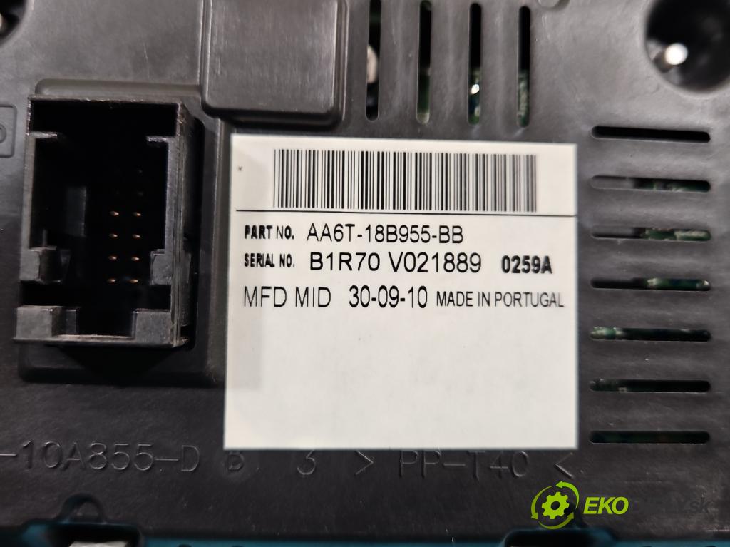 Ford Fiesta Mk7 2008-2017 1.4 tdci 70 HP manual 51,5 kW 1399 cm3 3- Zobrazit: AA6T-18B955-BB (Prístrojová doska)