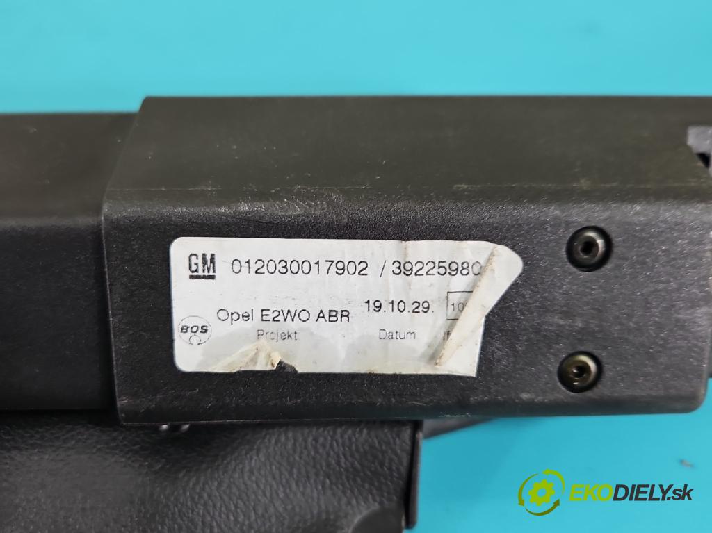 Opel Insignia B 2017-2022 2.0 cdti 174 HP automatic 128 kW 1995 cm3 5- roleta 012030017902 (Roleta kufra)