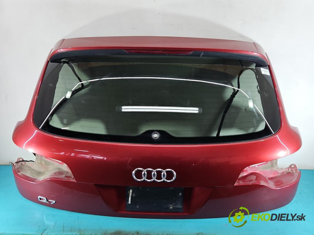 Audi Q7 2005-2015 4.2 V8 FSI automatic 257 kW 4163 cm3 5- zadna kufor  (Kapota zadná (kufor))