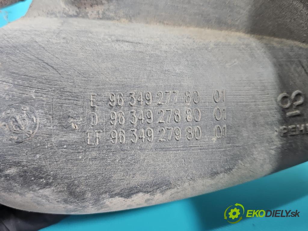 Peugeot Partner I 1996-2008 1.9d 69KM manual 51 kW 1868 cm3 5- Zástrčka: nalévání paliva 9634927780