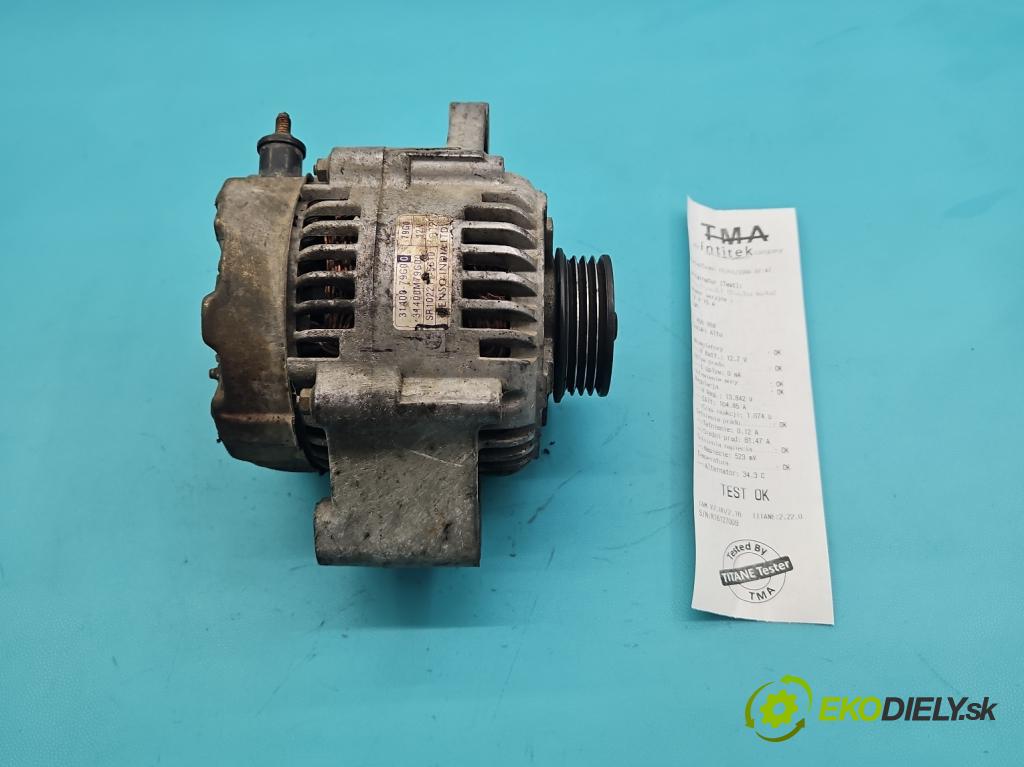 Suzuki Alto 1998-2004 1.1 16V 63 HP manual 46 kW 1061 cm3 5- Alternator 31400-79G00 (Alternátor)