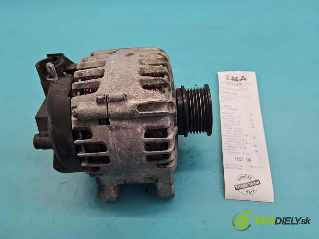 Ford Fiesta Mk7 2008-2017 1.4 tdci 70 hp manual 51,5 kW 1399 cm3 3- Alternator AV6N-10300-DC (Alternátory)