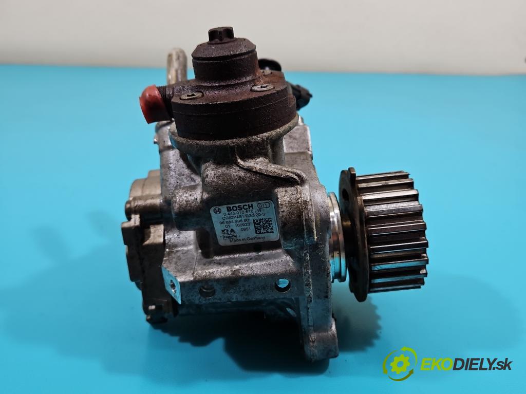 Ford Fiesta Mk7 2008-2017 1.4 tdci 70 HP manual 51,5 kW 1399 cm3 3- čerpadlo vstrekovacia 0445010516 (Vstrekovacie čerpadlo)