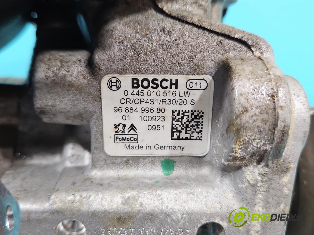 Ford Fiesta Mk7 2008-2017 1.4 tdci 70 HP manual 51,5 kW 1399 cm3 3- čerpadlo vstrekovacia 0445010516 (Vstrekovacie čerpadlo)