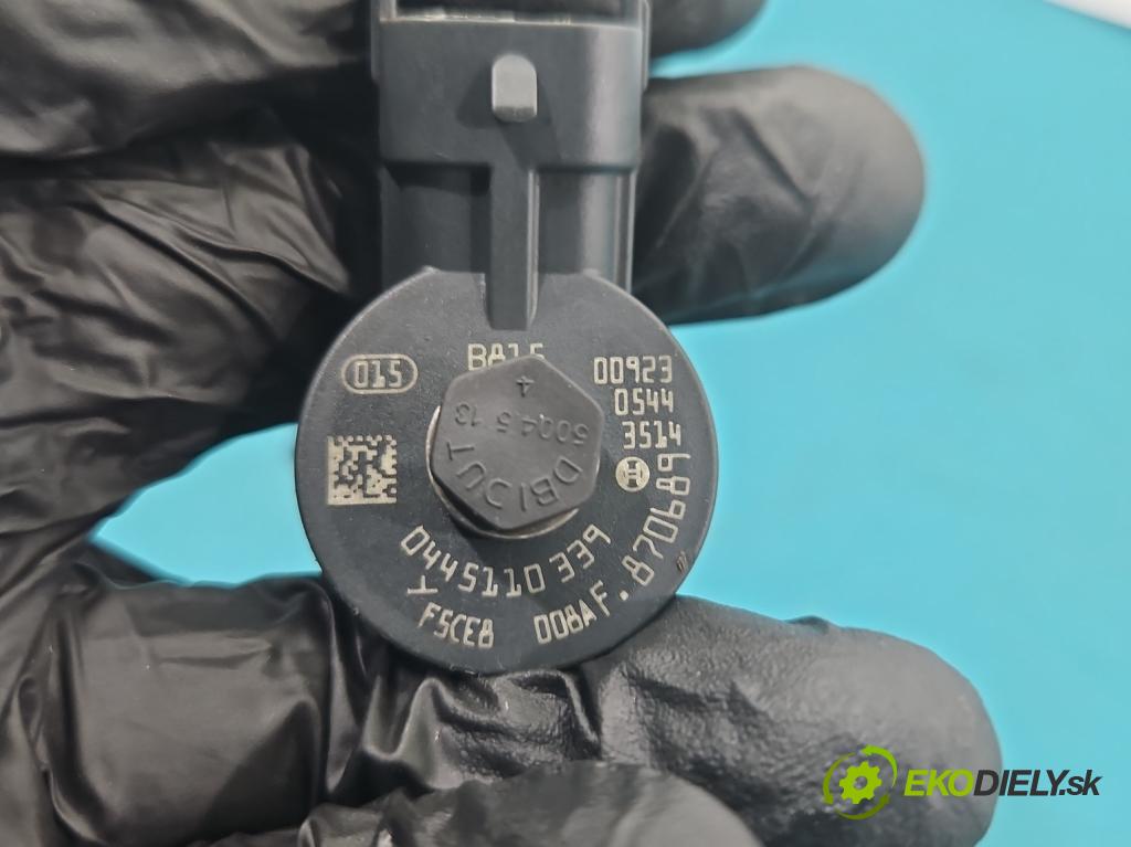 Ford Fiesta Mk7 2008-2017 1.4 tdci 70 HP manual 51.5 kW 1399 cm3 3- vstrek 0445110339 (Vstrekovač paliva)