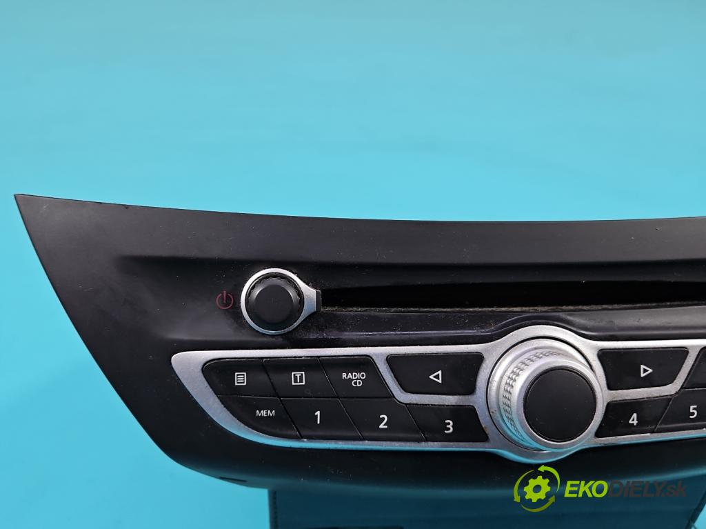 Renault Laguna III 2007-2015 2.0 dci 150 HP manual 110 kW 1995 cm3 2- Radio originál 7649018391