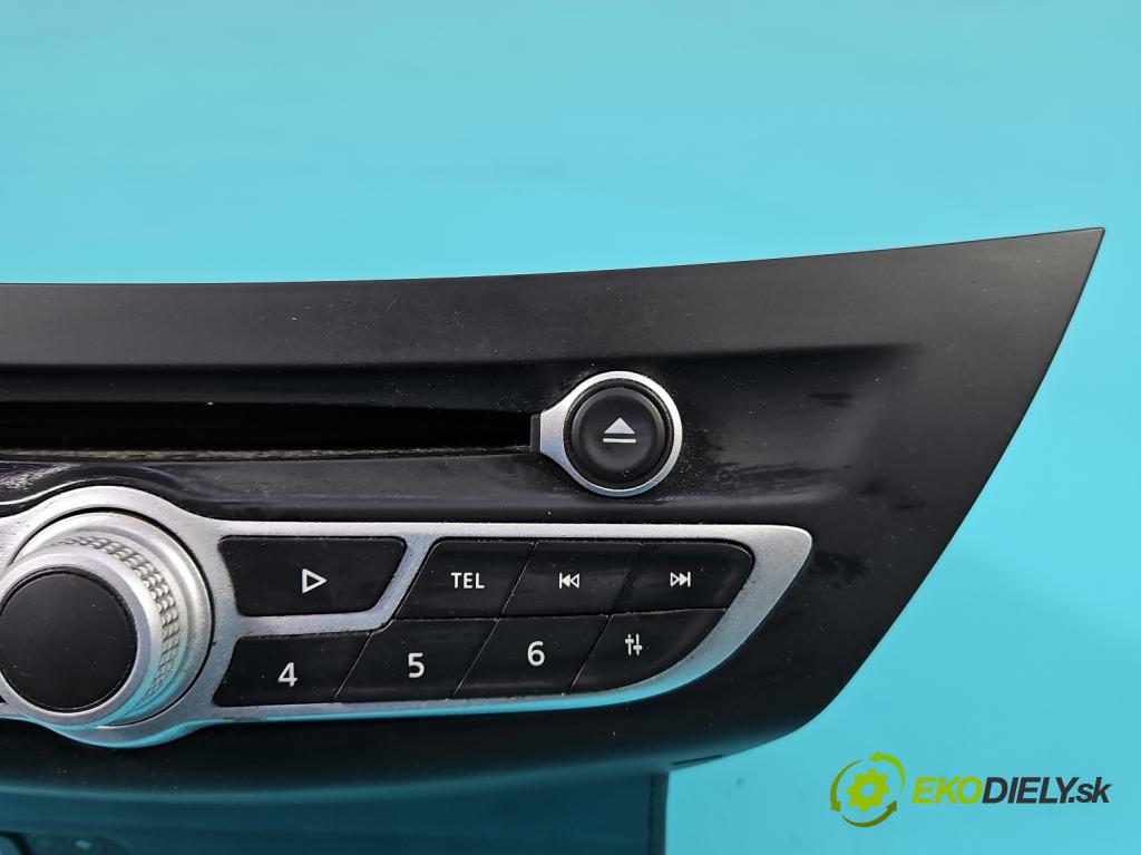 Renault Laguna III 2007-2015 2.0 dci 150 HP manual 110 kW 1995 cm3 2- Radio originál 7649018391