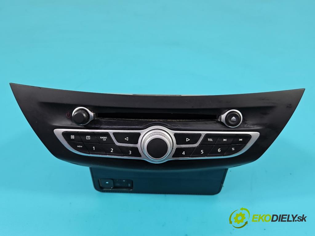 Renault Laguna III 2007-2015 2.0 dci 150 HP manual 110 kW 1995 cm3 2- Radio originál 7649018391