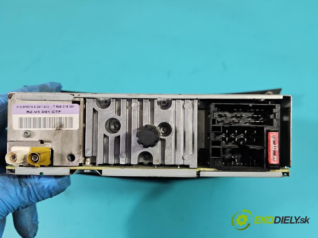 Renault Laguna III 2007-2015 2.0 dci 150 HP manual 110 kW 1995 cm3 2- Radio originál 7649018391